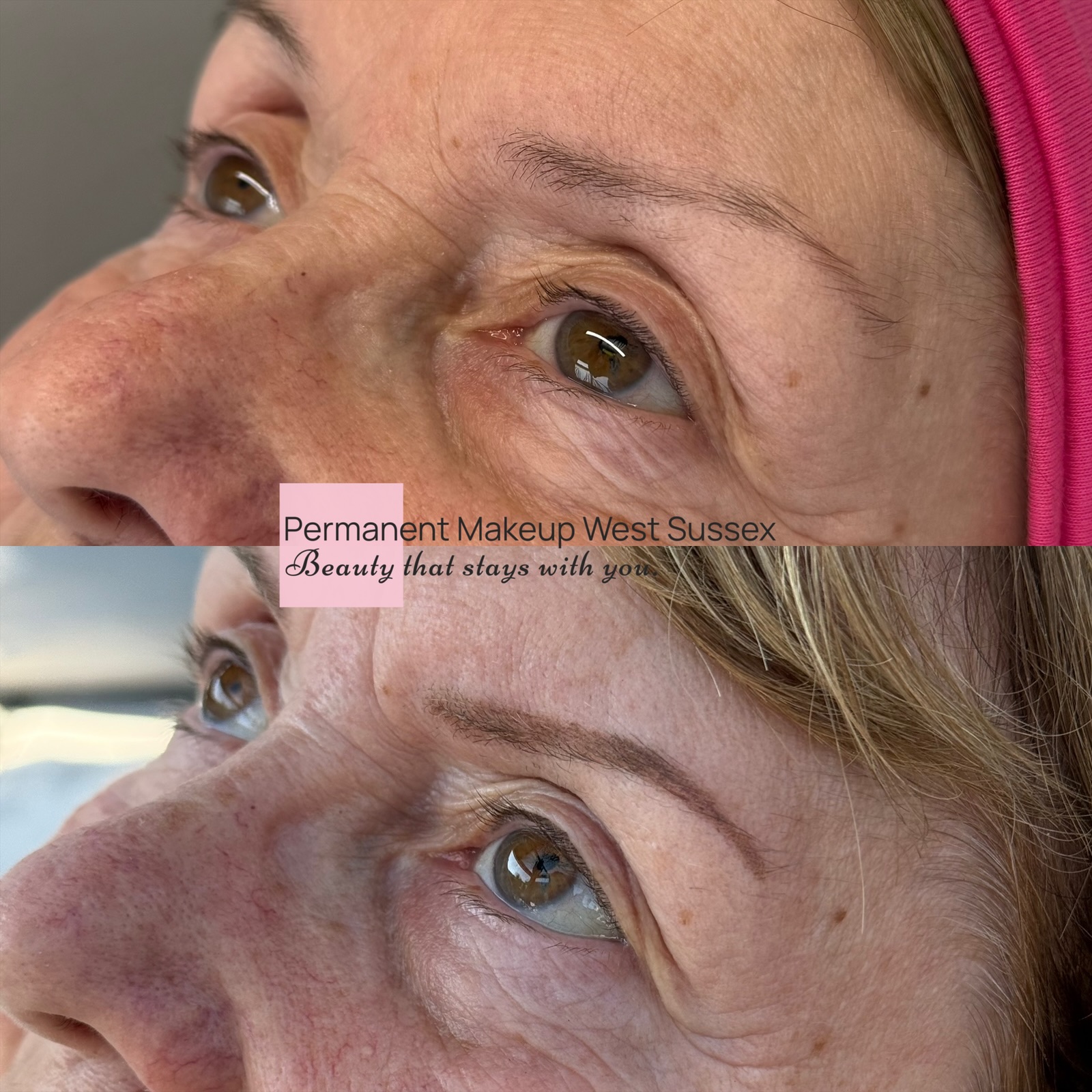 Lash enhancement before and after result